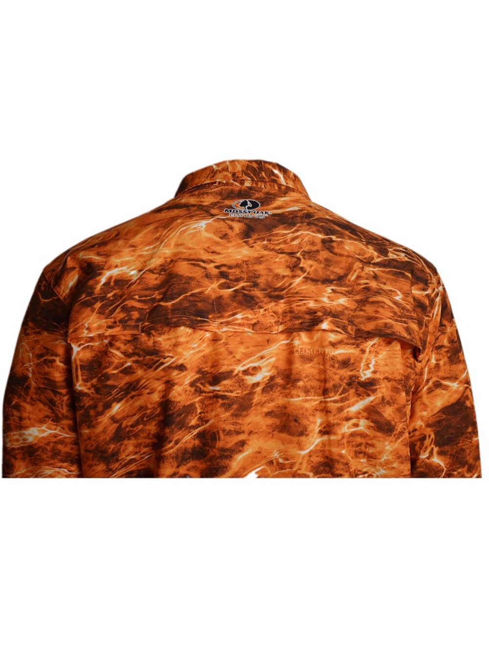MOSSY OAK Men’s Shirt Adjustable Long Sleeve UV Protection Campfire Size XL NEW - Picture 6 of 8